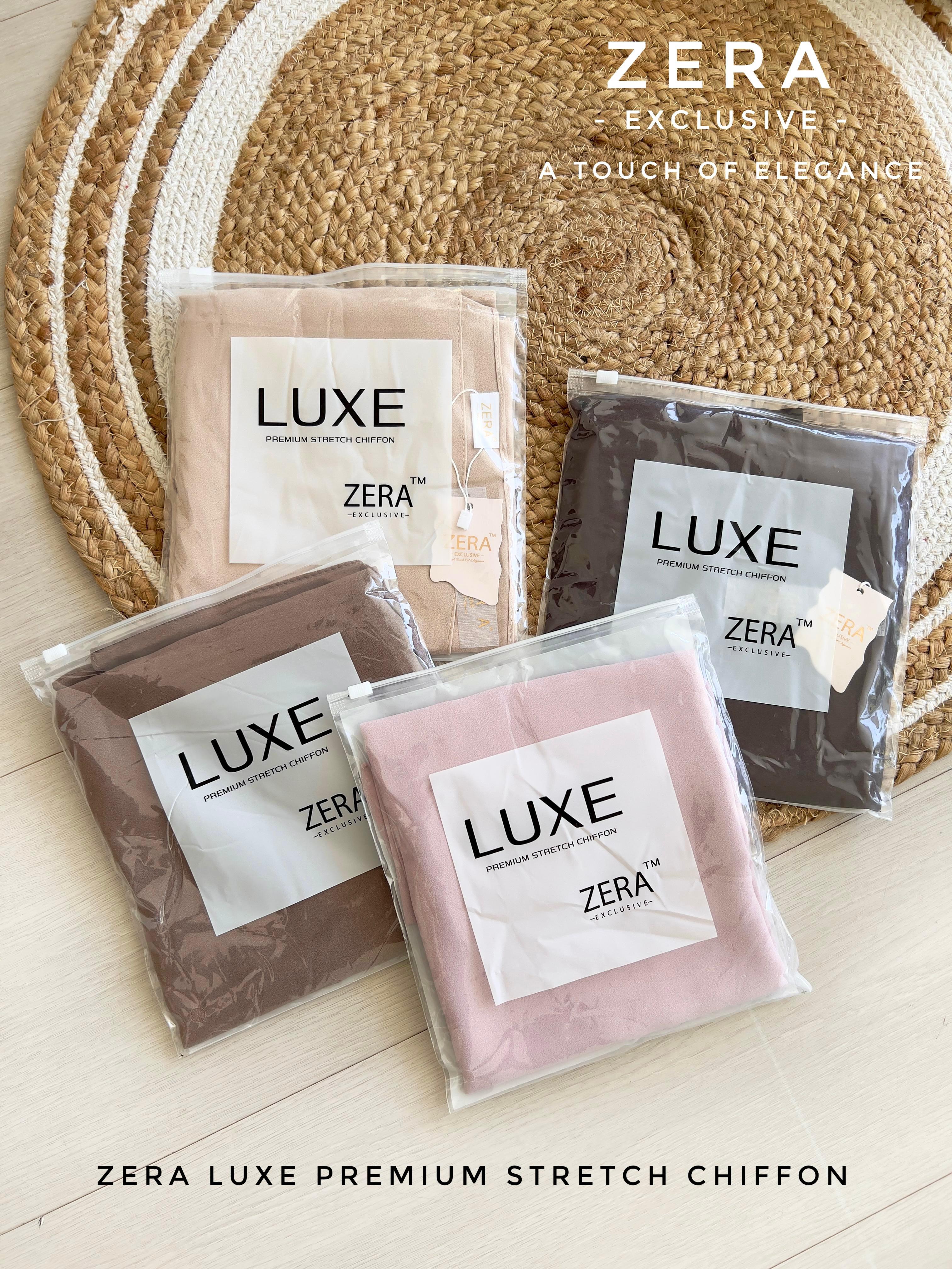 ZERA LUXE STREACH CHIFFON